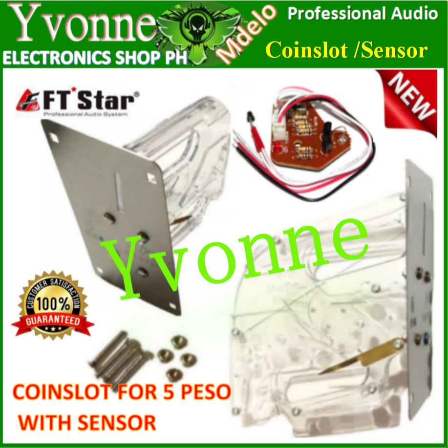 Yvonne SHOP 1pcs Coinslot /Sensor Coin Slot (5) Piso For New & Old ...