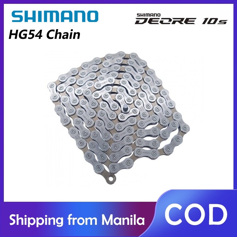 Shimano Deore CN-HG54 10 Speed bike Chain 118 120 Link Mountain bicycle ...