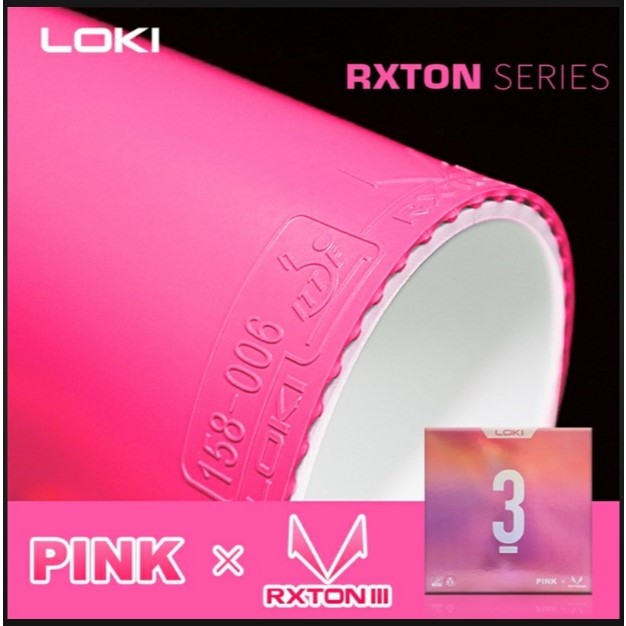 Loki Rxton3 Colored Blue Pink Rubber original Rxton III Max table ...