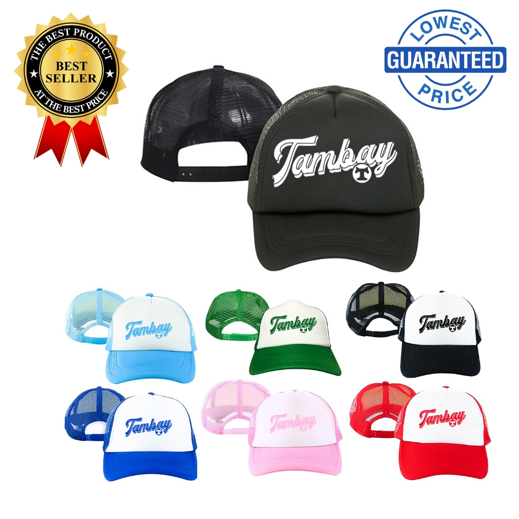 Tambay Cap Net Cap Custom Caps V3 With Cap Box | Shopee Philippines