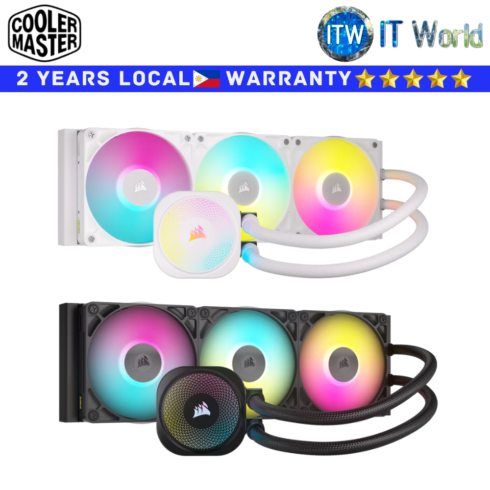 Corsair CPU Cooler Fan AIO Liquid iCUE LINK TITAN 360 RX Black | White ...