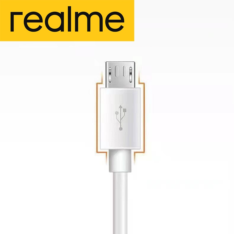 100% Original Fast Charger Realme Charger 66W Micro USB Data Line For ...