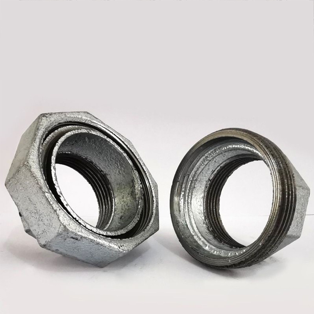 GI Pipe Fittings Galvanized Union Patente 1/2