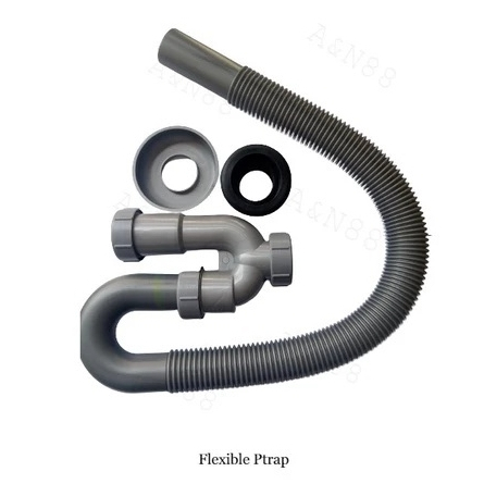 Fitting lavatory Flexible P-trap Sink /Lababo/ Flexible Hose Ptrap ...