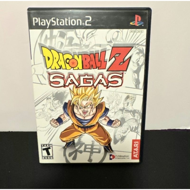 Dragon Ball Z Sagas Authentic for PS2 Playstation Shopee