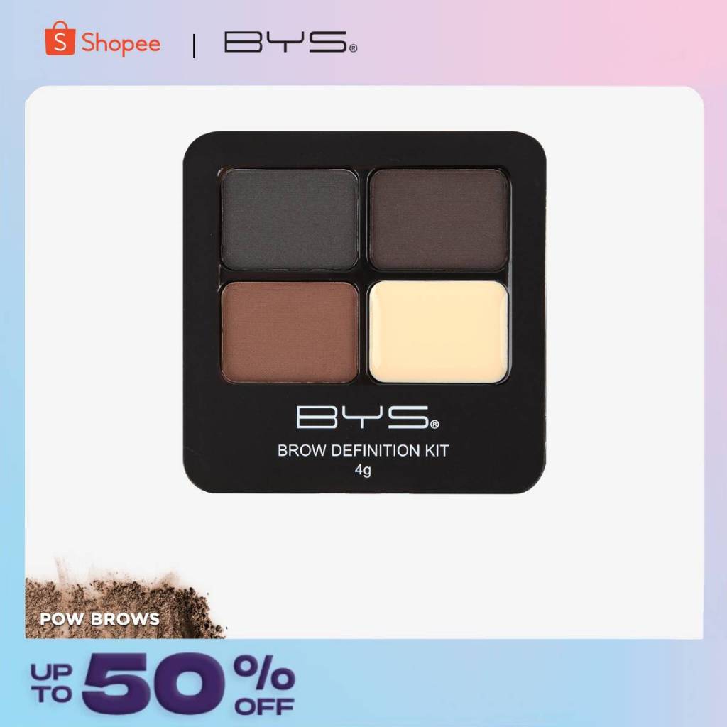 BYS Brow Definition Kit Pow Brows | Shopee Philippines