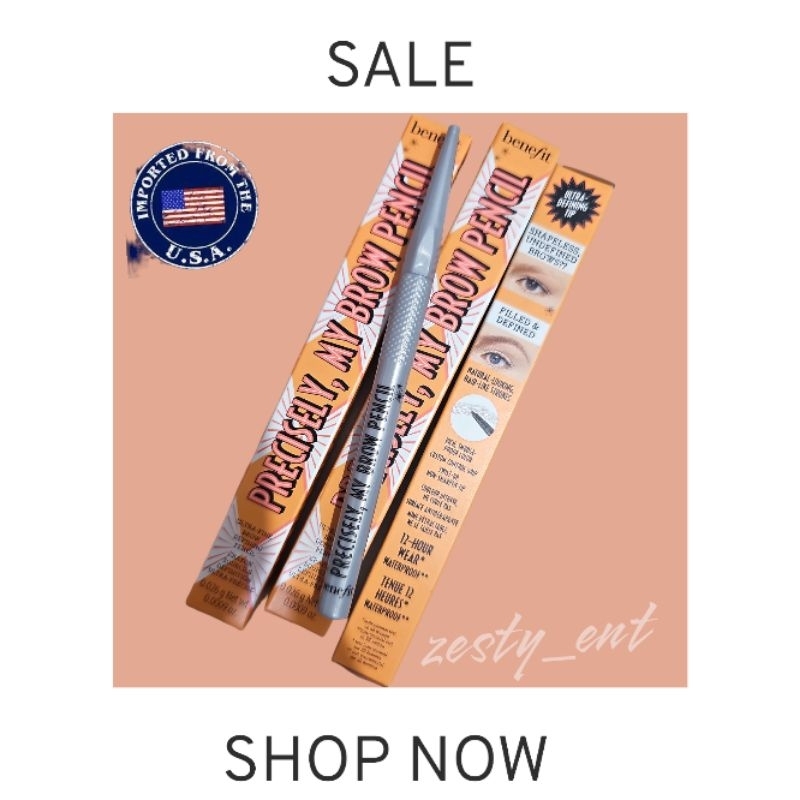 Benefit Precisely, My Brow Pencil 0.026g | Shopee Philippines
