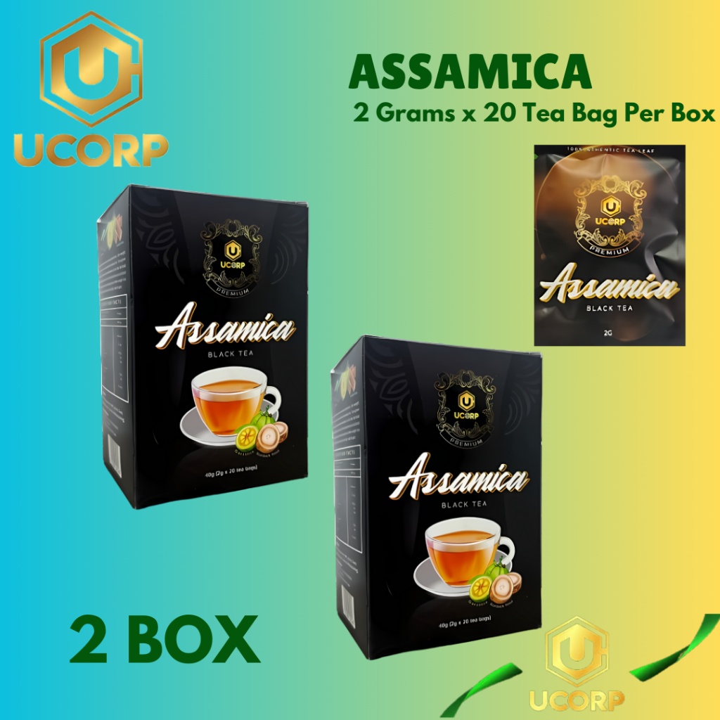 2 BOXES Assamica Black Tea Ucorp Kidney UTI Bato sa Bato Ihi Urinary ...