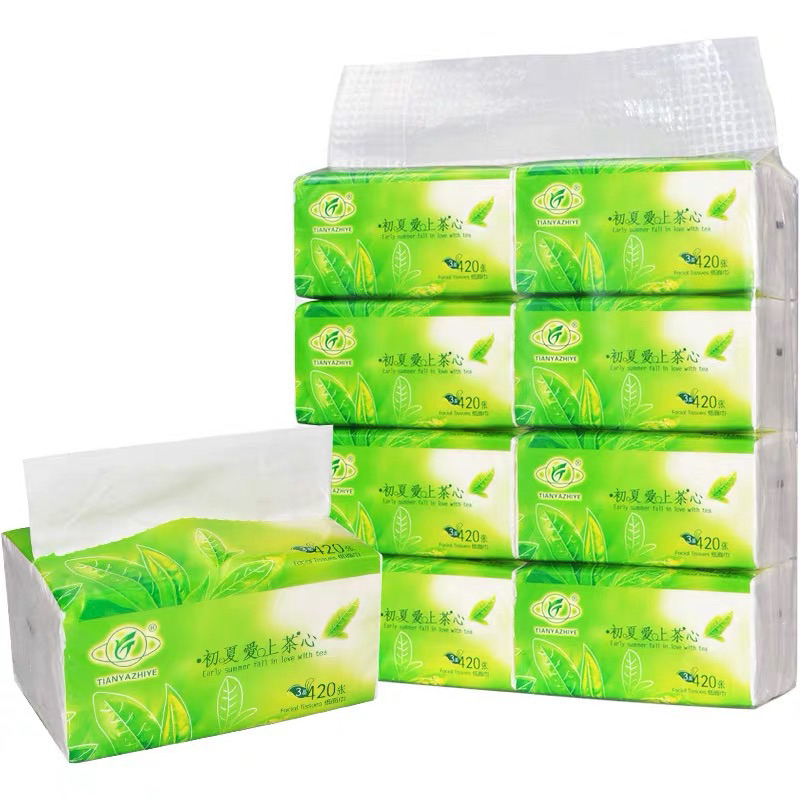8packs/Carry Tissue Paper Smiley Face Toilet Paper Household Affordable ...