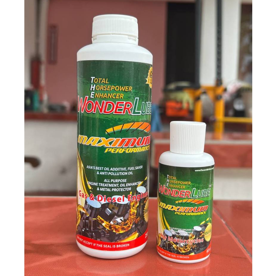 The Wonderlube Maximum Performance Engine oil enhancer for Gas and ...