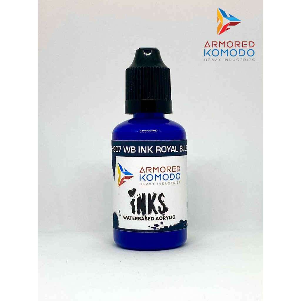 ArKom PH907 Royal Blue Waterbased Ink 30ml Armored Komodo | Shopee ...