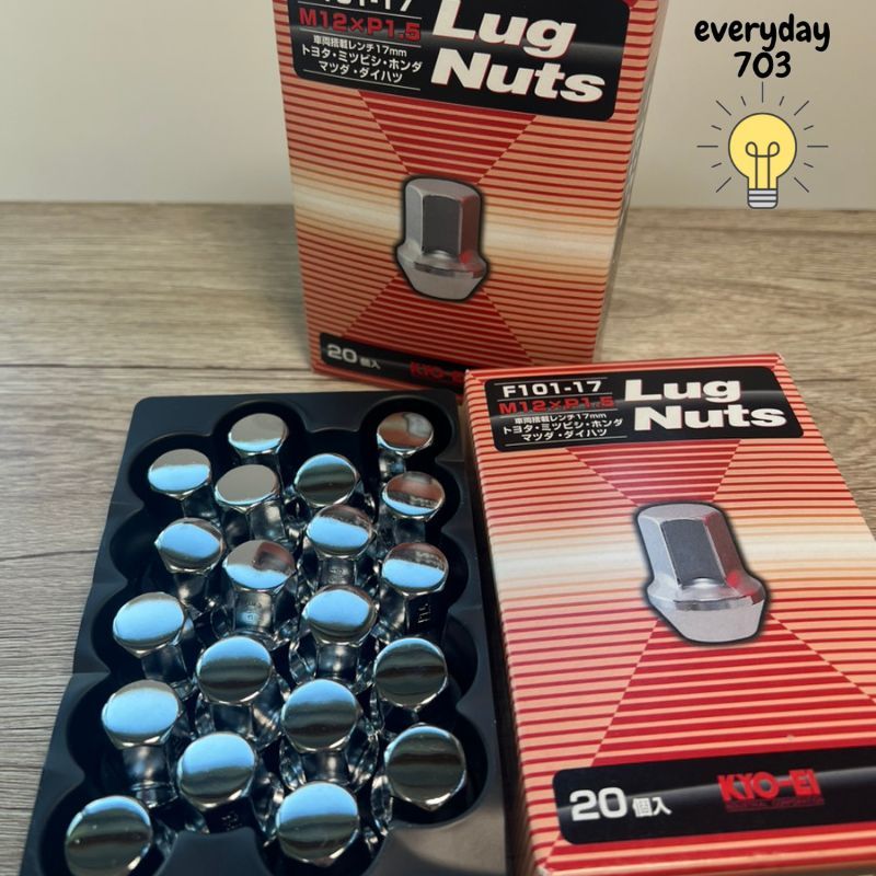 KYO-EI [KyoEi Industries] Lug Nut [Quantity: 20 pieces] [Bag