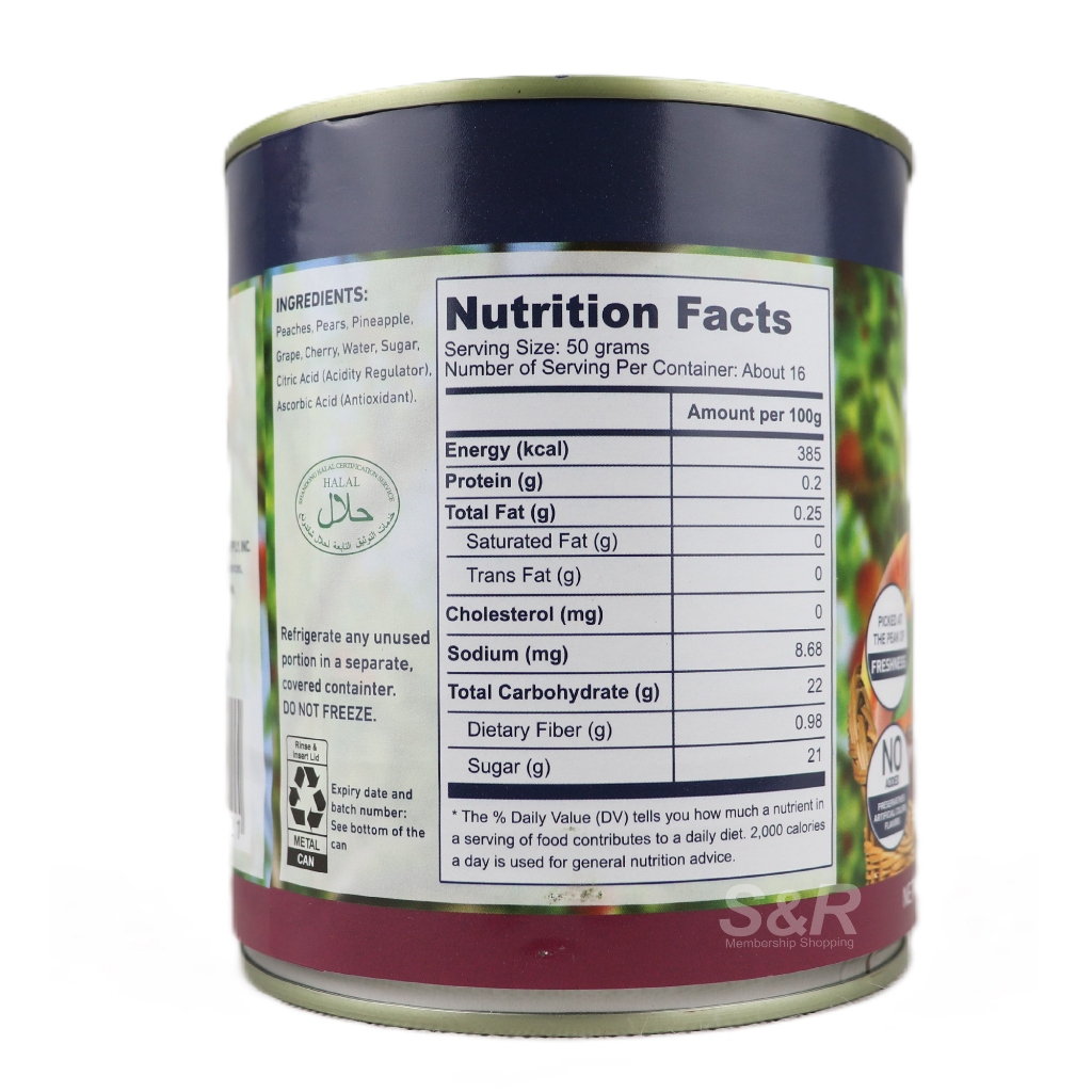 Member's Value Fruit Cocktail 820g | Shopee Philippines