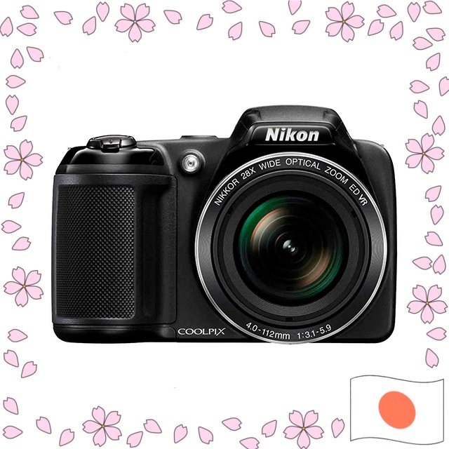 Nikon Coolpix L340 20.2MP Digital Camera with 28x Optical Zoom