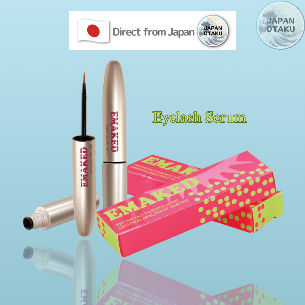 Eyelash Serum EMAKED Mizuhashihojudo Japan | Shopee Philippines