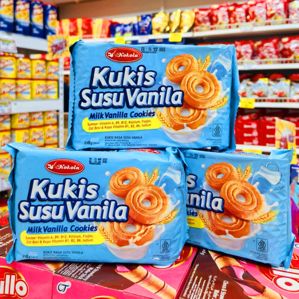 [BUNDLE OF 3] Kokola Milky Vanilla / Butter / Mochachino Cookie ...