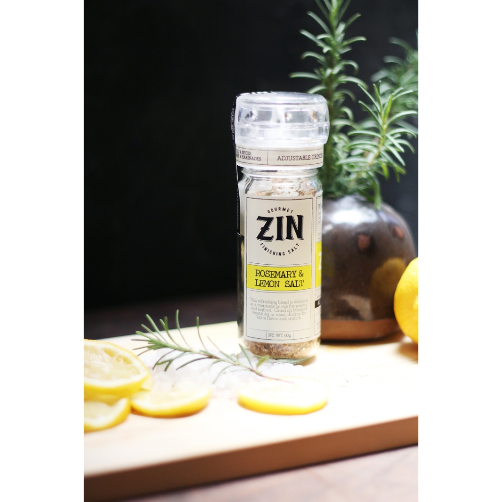ZIN Rosemary & Lemon Salt 85g, Condiments | Shopee Philippines