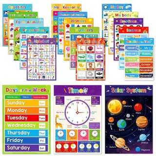 Educational Charts for Kids Learning Materials Poster for kids ...