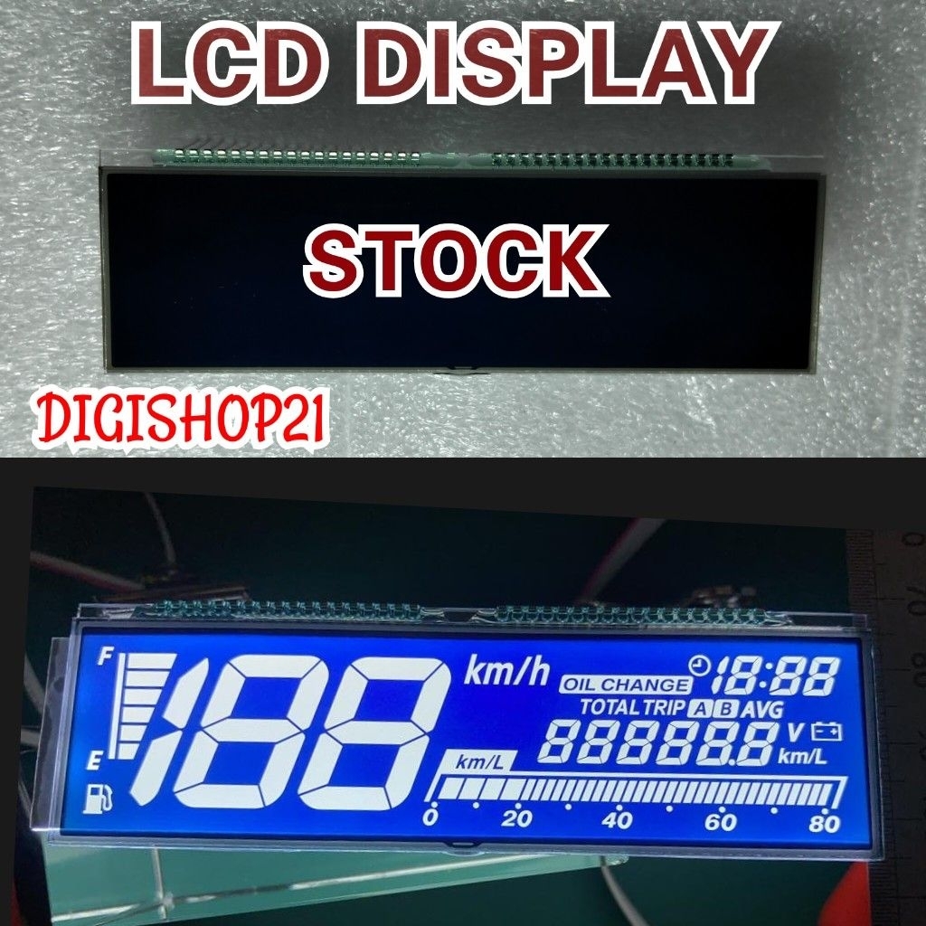 Honda Click 125i,150i v2,v3 stock Lcd display only | Shopee Philippines