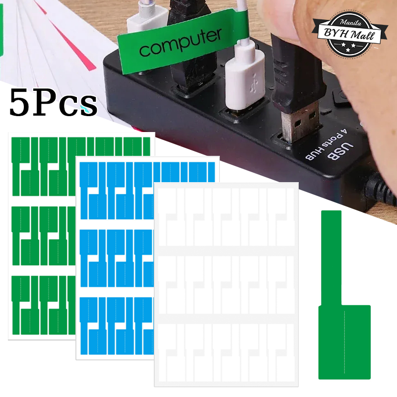 150pcs Cable Tags Paper Data Line Wire Tags Wire Stickers Cable Labels ...