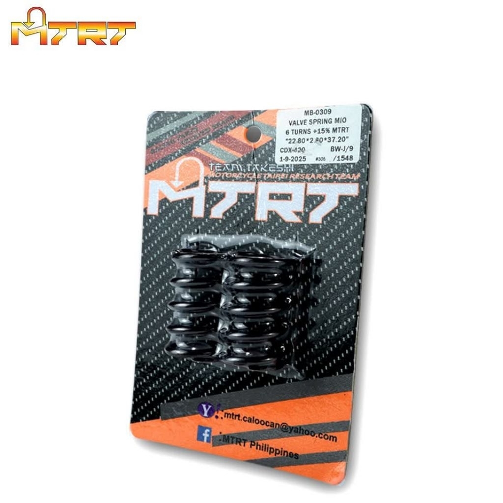 MTRT VALVE SPRING MIO SPORTY SOULTY 6 TURNS MB-0309 | Shopee Philippines