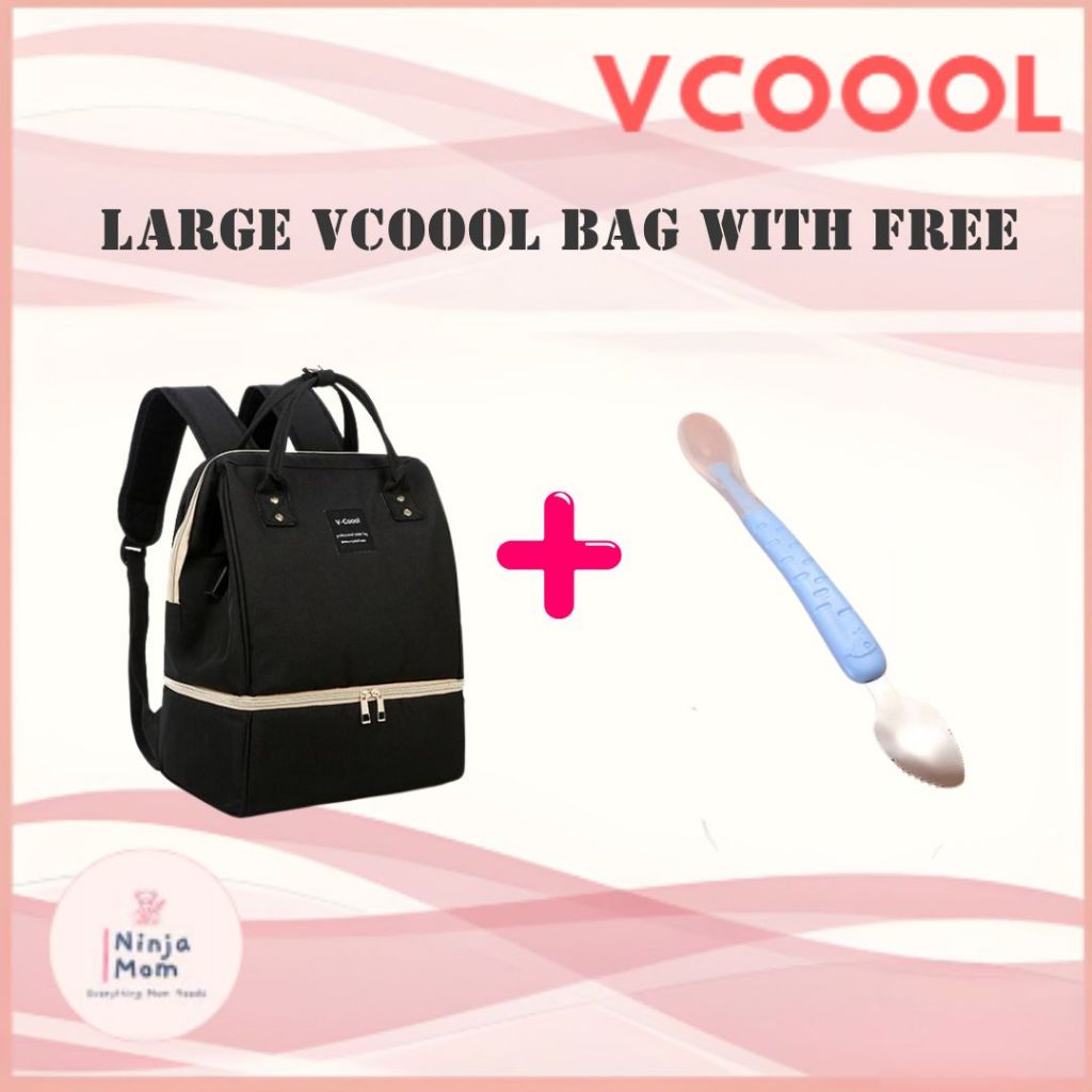 Large Vcoool Thermal Bag With Freebie Breastmilk Storage Cooler Fit ...