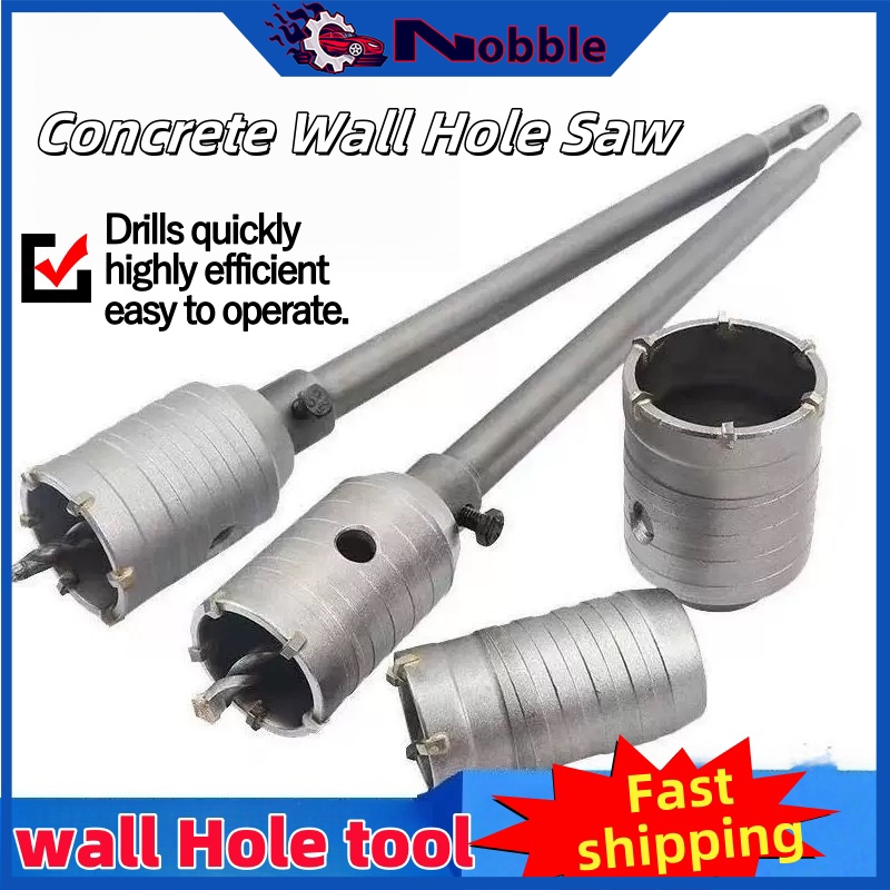 Concrete Hole Saw Electric Hollow Core Drill Bit Shank Core Drill Bit ...