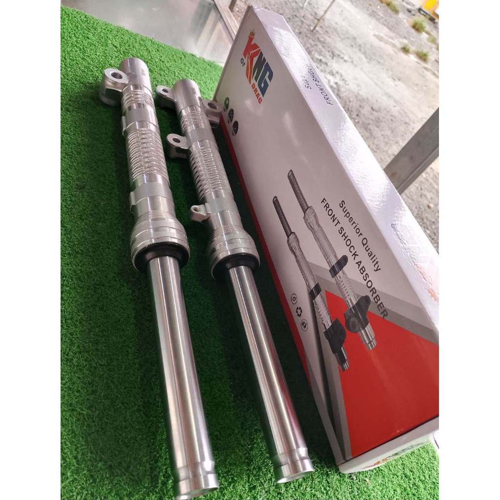 KING DRAG LIGHTENED FRONT SHOCK ASSEMBLY CNC (MIO/CLICK) | Shopee ...