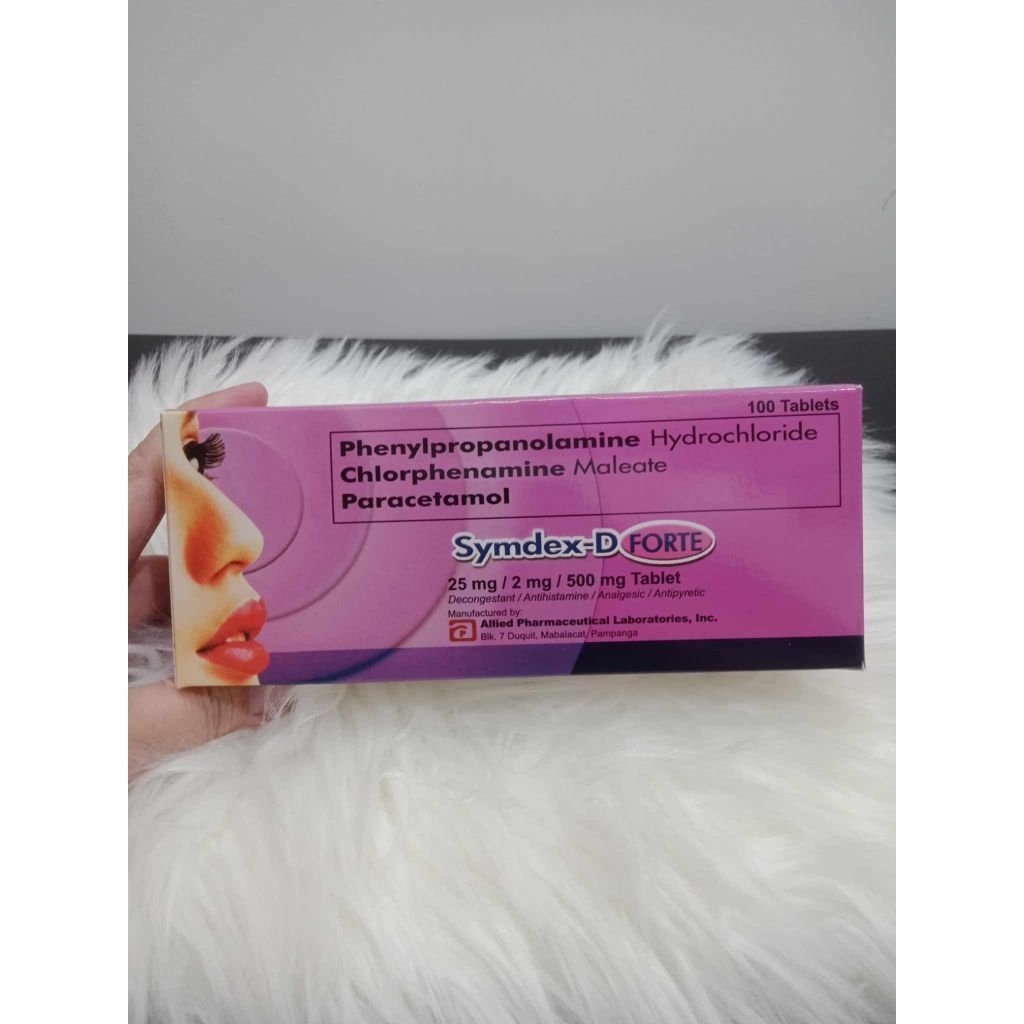 Symdex-D Forte 500 mg 100s tablets | Shopee Philippines