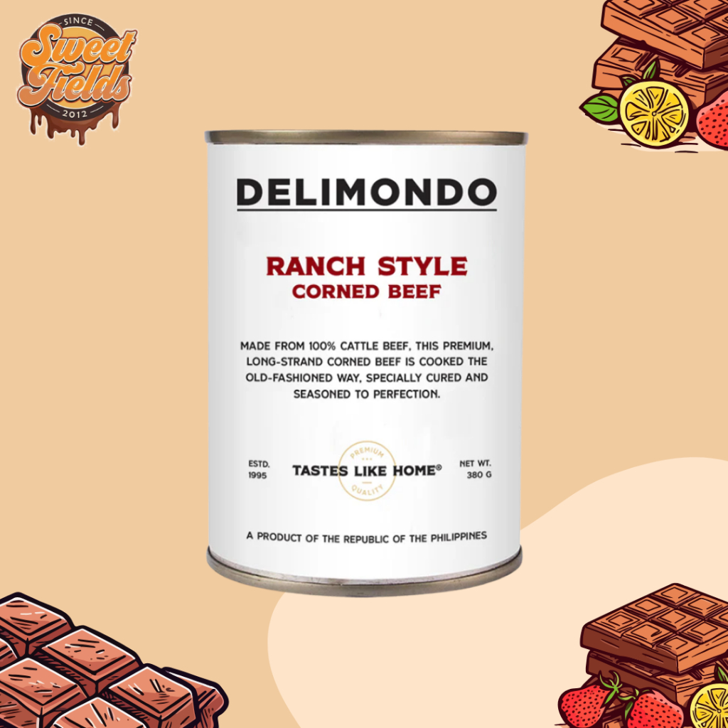 Delimondo Ranch Style Corned Beef, 380g | Shopee Philippines