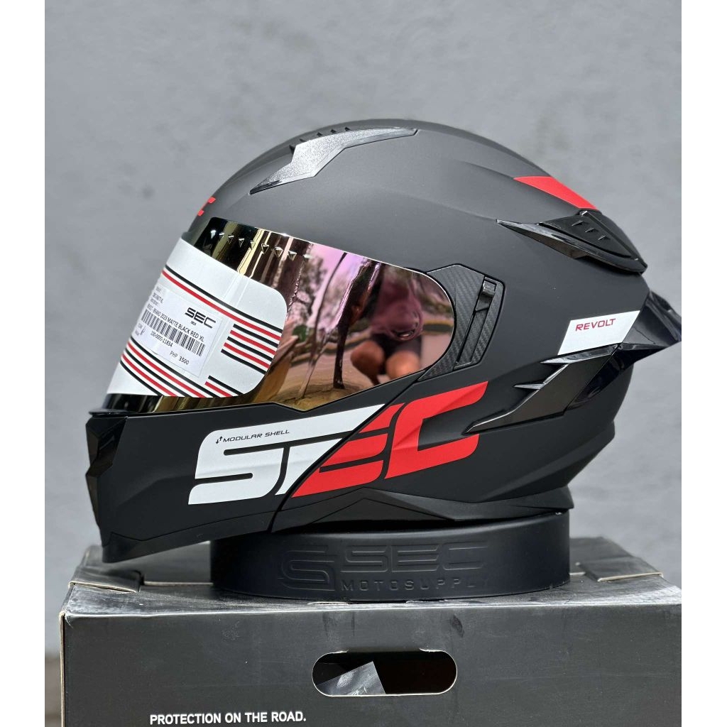 Sec Modular Helmet Windstorm Sec Windstorm Matte Black Sec