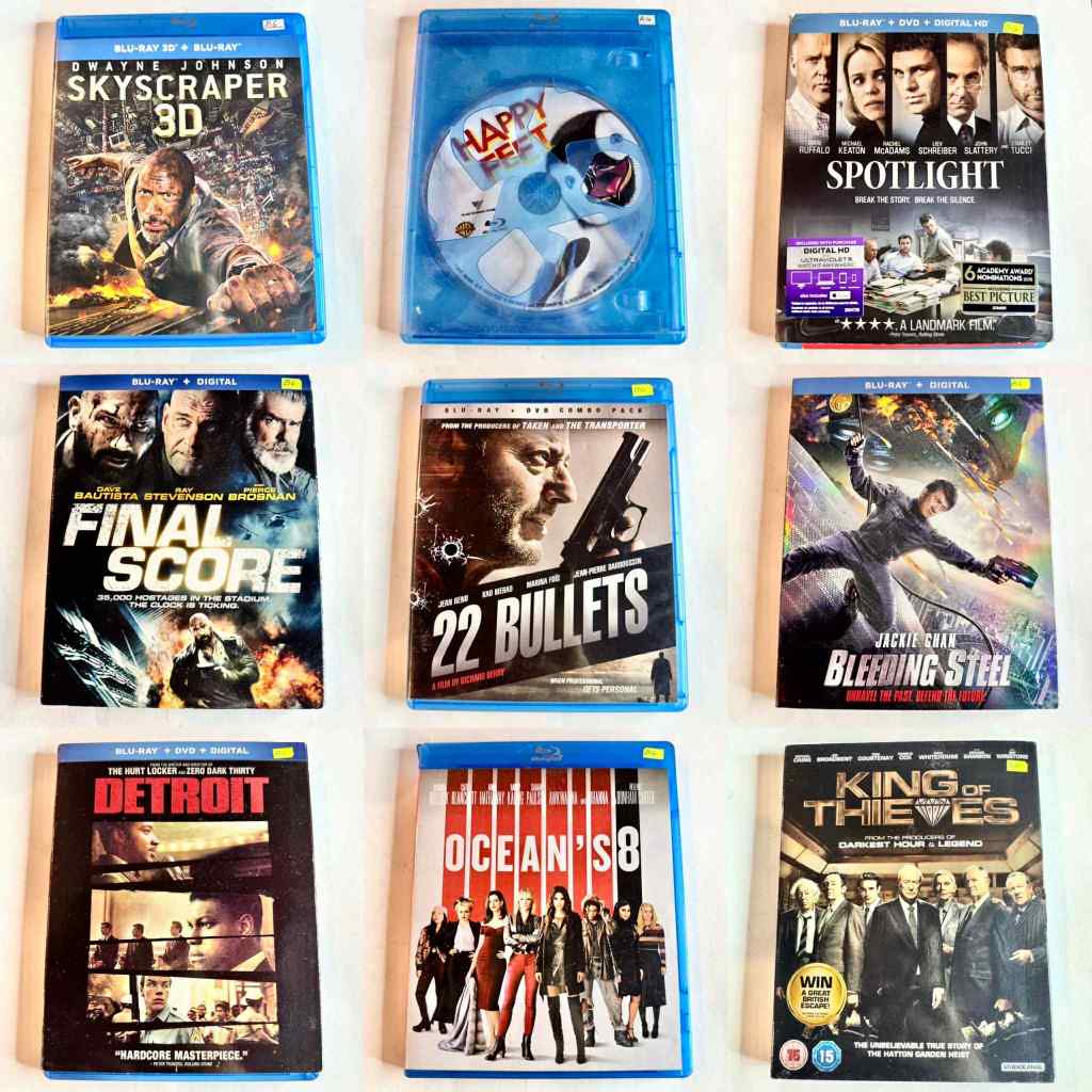 Random Used Blu-rays & 3D Blu-ray (Excellent Condition) | Shopee ...