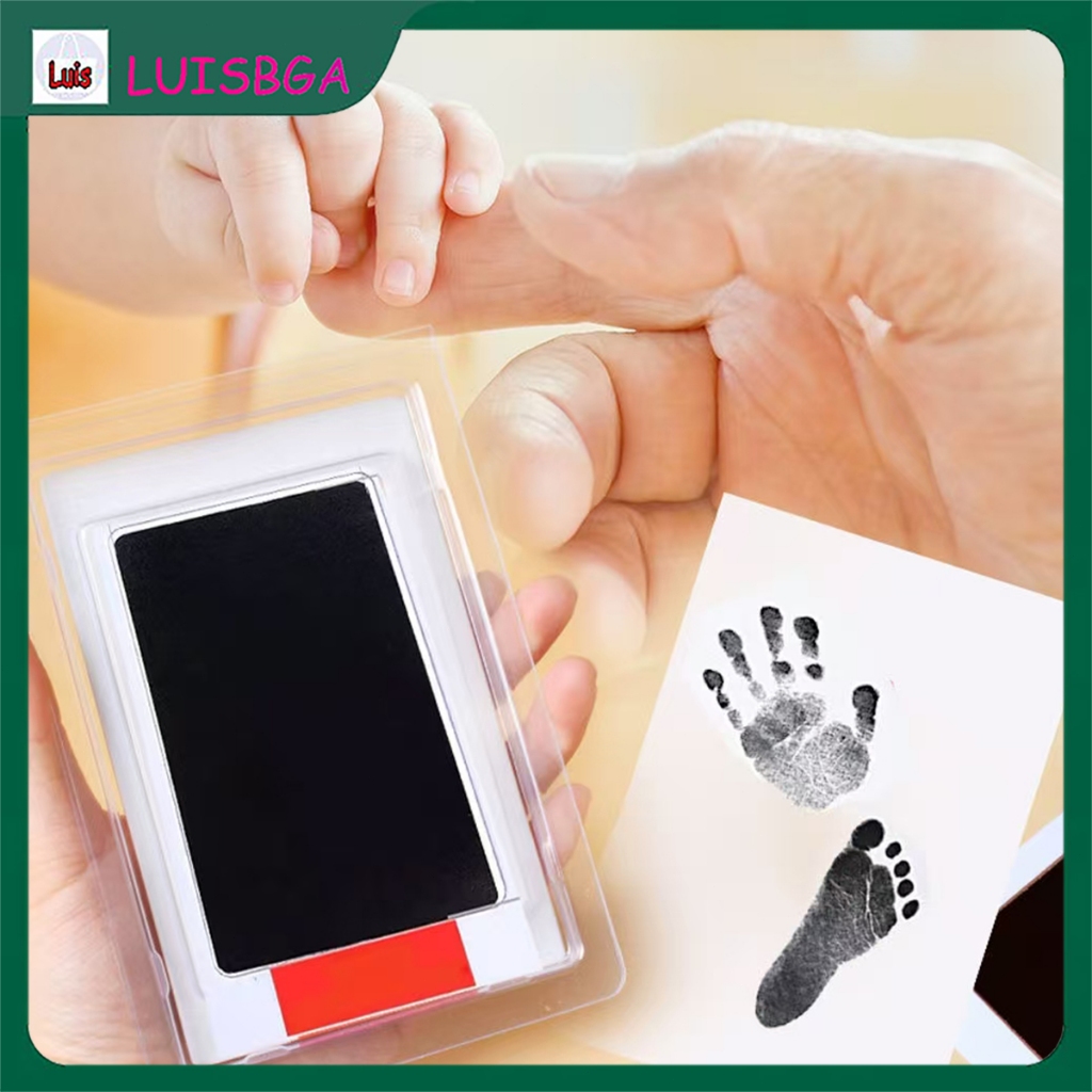 Infant Safe Hand & Foot Print Keepsake Set with Clean-Touch Ink Pad ...