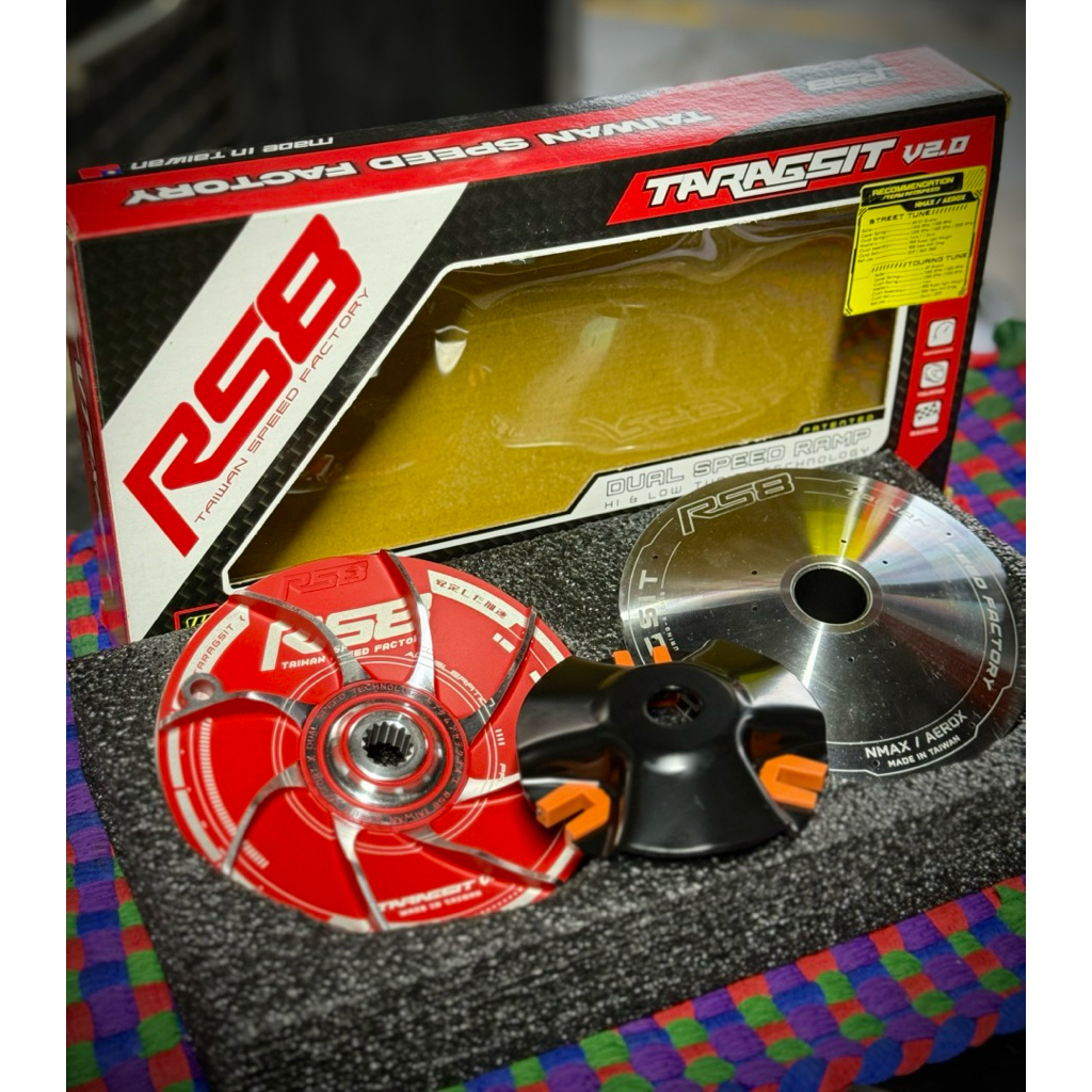 NEW RS8 pulley set with dust exit tech for nmax/aerox | Shopee Philippines