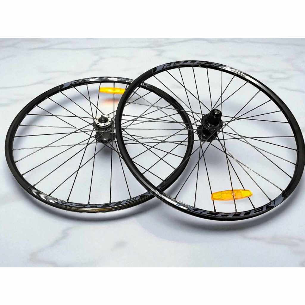 WHEEL SET MTB RICHTER (THAILAND) 27.5 29R FRONT AND REAR) WITH SKEWER ...