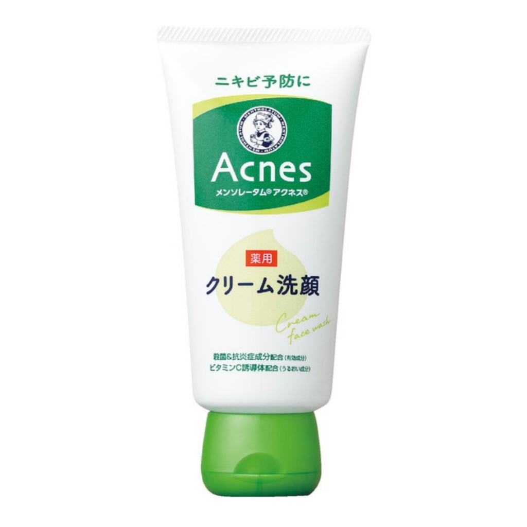 Rohto Acnes Cream Face Wash 130g main image 0