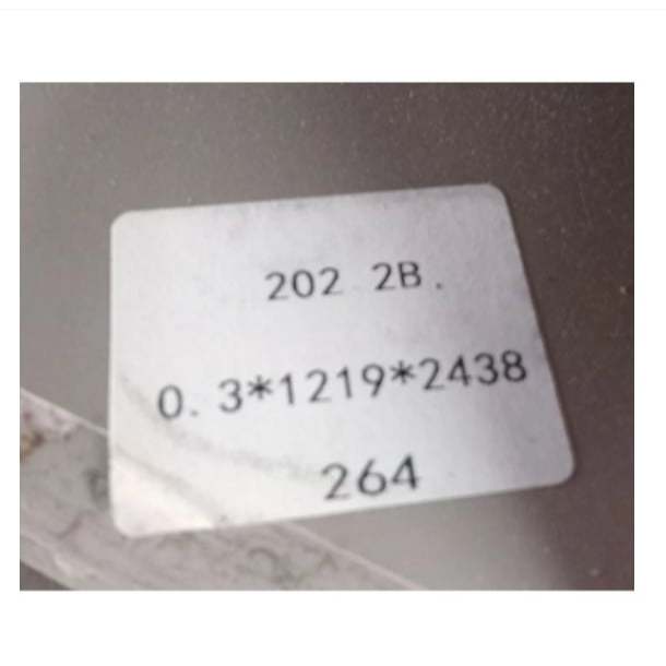 Stainless Plain Sheet Linso One Whole Sheet 4x8x26 0.3mm(202), 0.5mm ...
