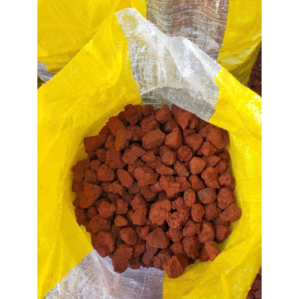 Red Lava Rocks #4 Size 1 inch ( 1 SACK 30.5kg ) | Shopee Philippines