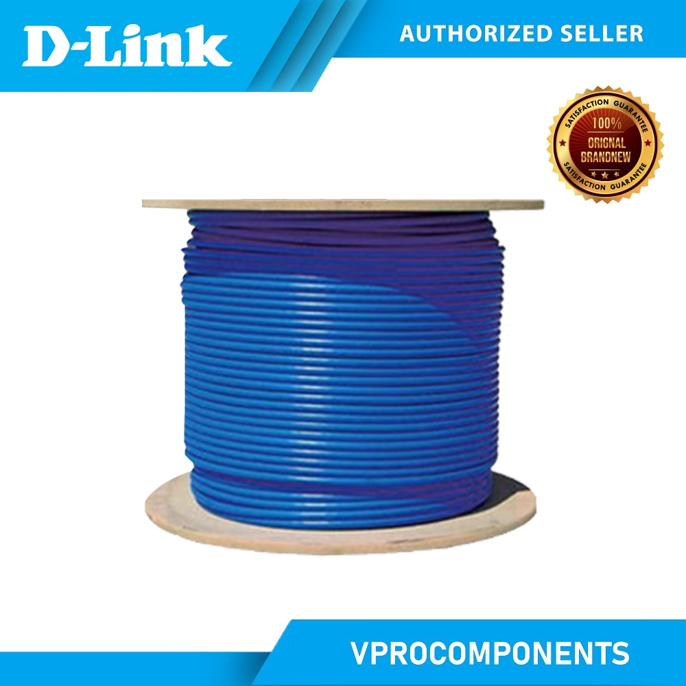 D-link CAT6 UTP 25AWG Solid:305M, Blue NCB-C6UBLUR-305-25 | Shopee ...