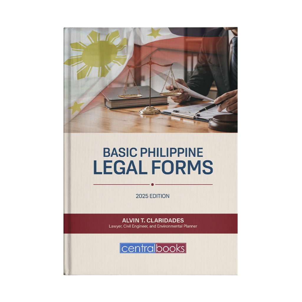 Basic Philippine Legal Forms (2025) by Atty. Alvin Claridades | Shopee ...