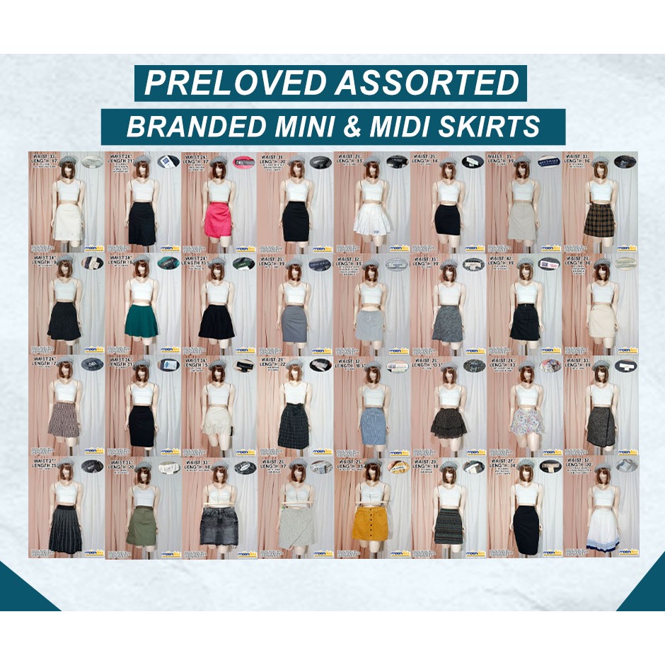 Bargain Rack | Preloved Assorted Skirts (Mini, Midi, Maxi ) from US and ...