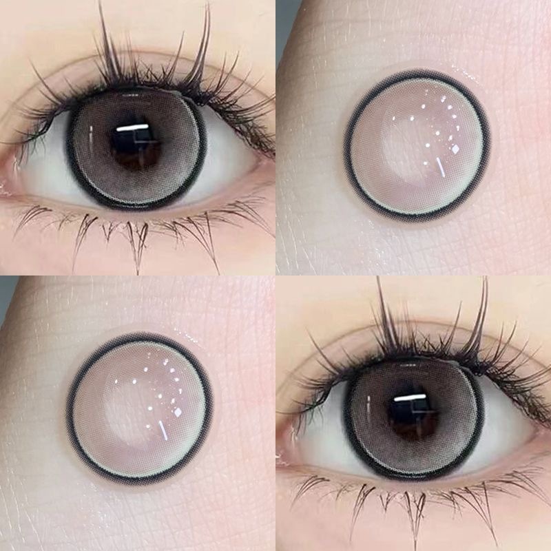 （COD）Pinakamabentang bagong kulay contact lens mapusyaw kulay abong ...