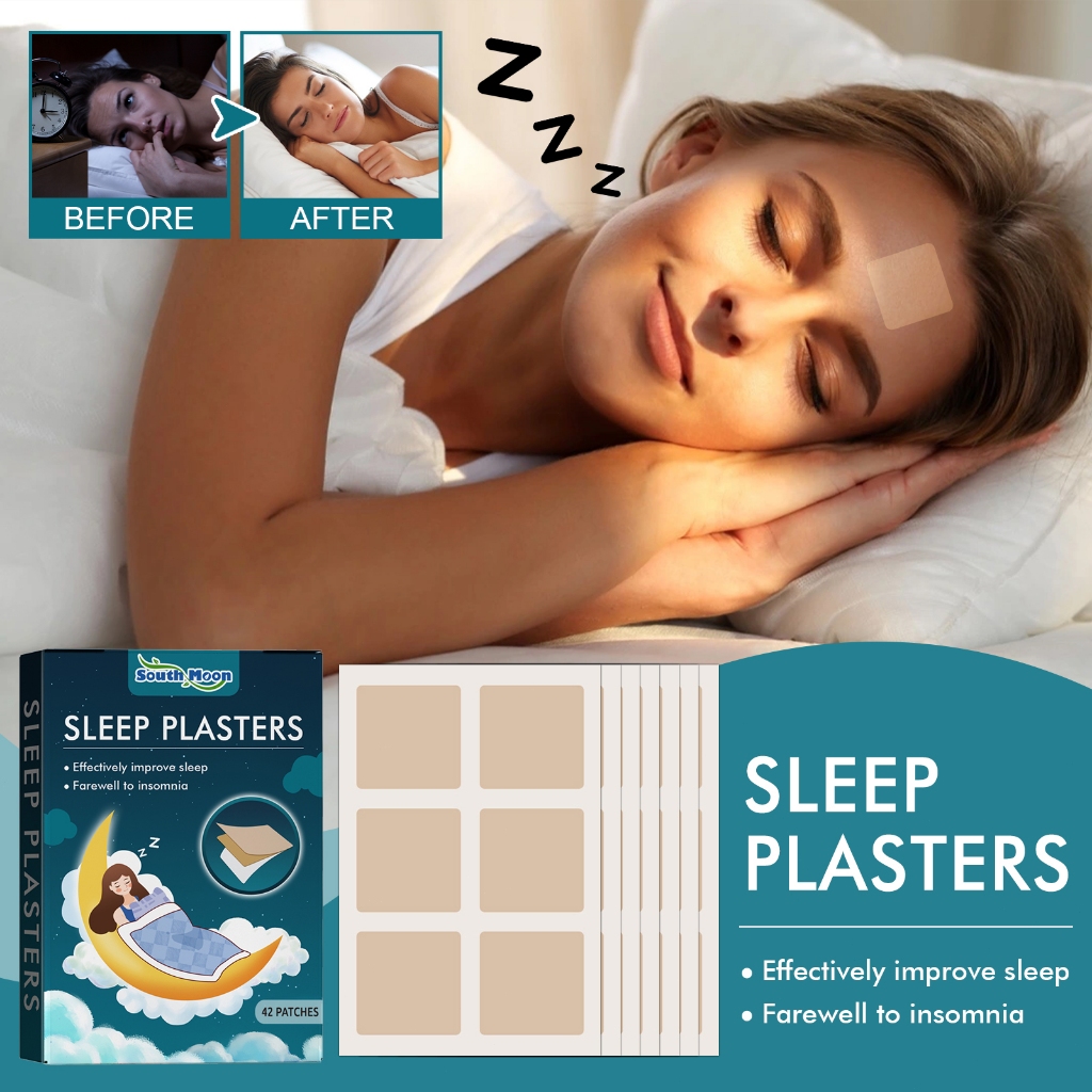 South Moon Sleep Plasters 42pcs Relieve Headache Soothing Anxiety ...