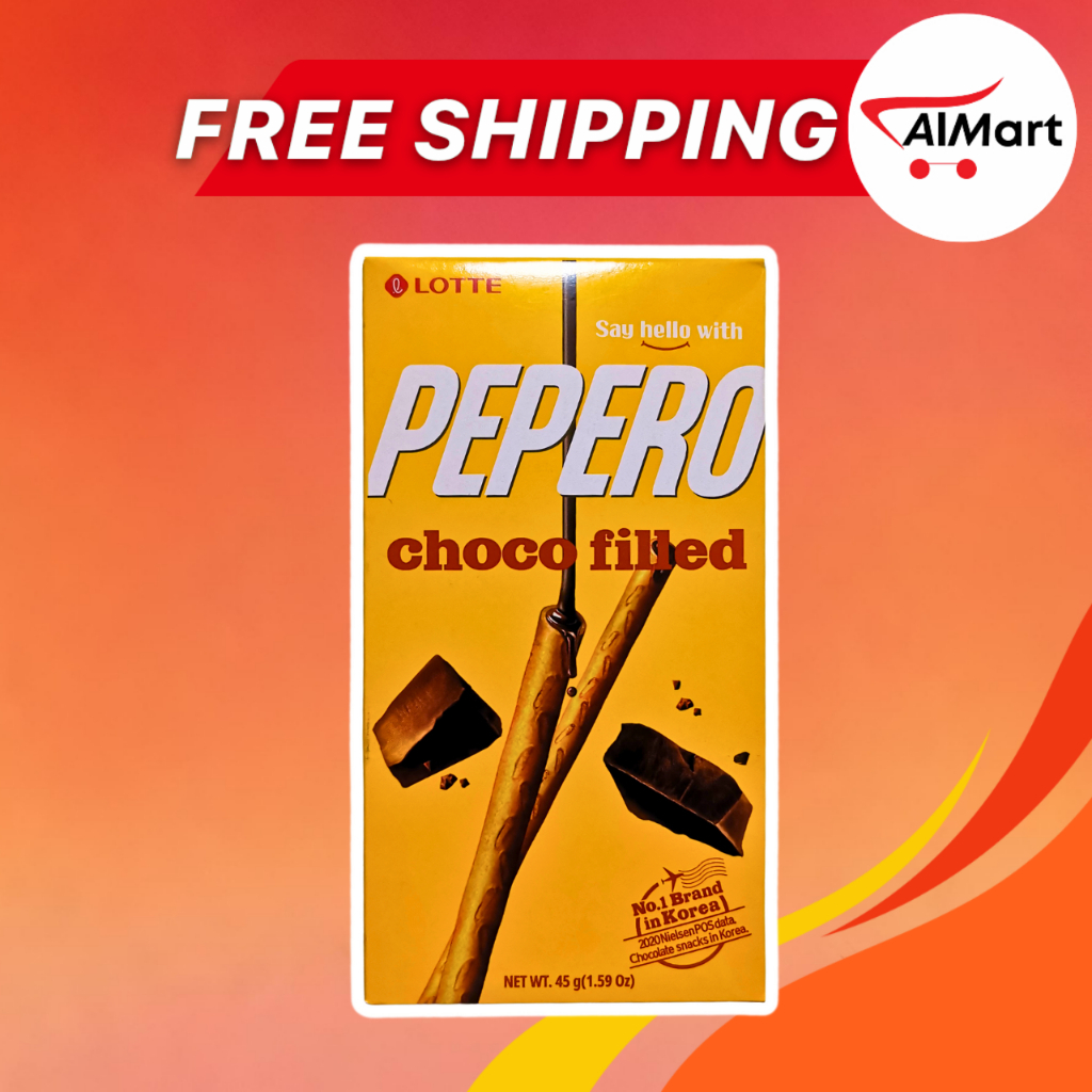 WHOLESALE! PEPERO CHOCO FILLED (45 GRAMS) (40 PIECES PER BOX) | Shopee ...