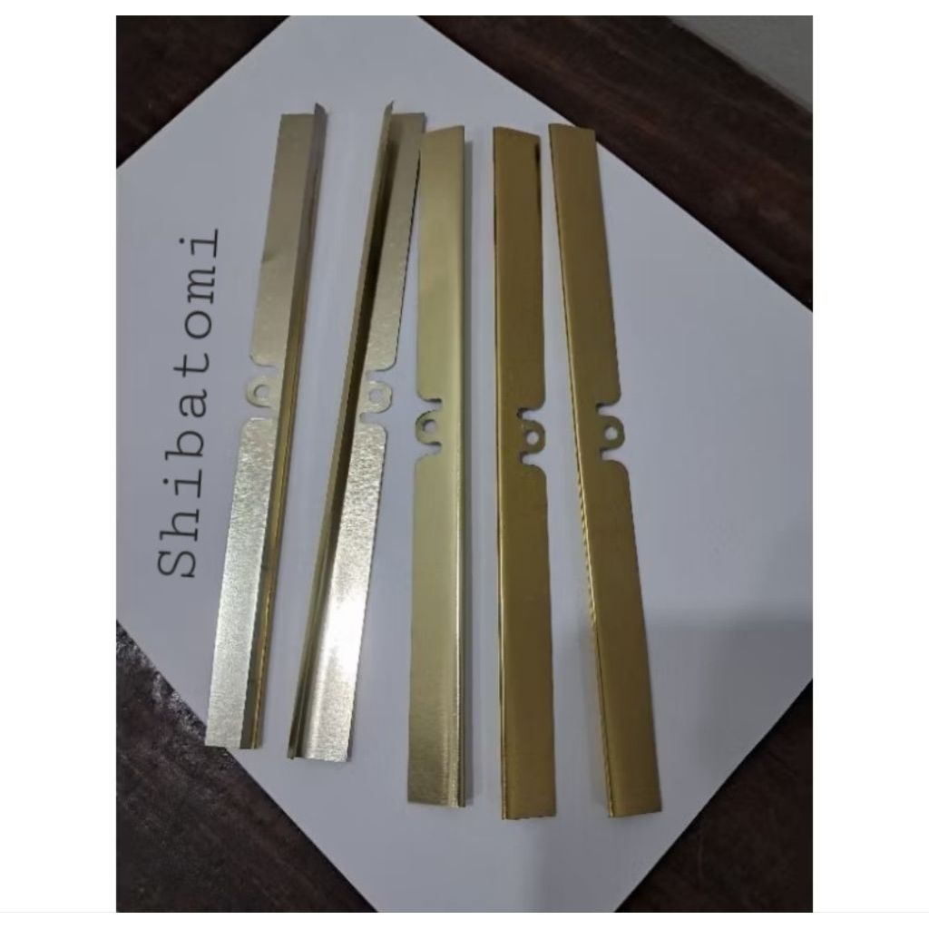 50 PCS. [GOLD] 8.5, Calendar Slide, Metal clip | Shopee Philippines