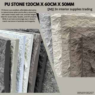 PU Stone 120cmx60cmx50mm / Polyurethane stone / faux stone panels ...