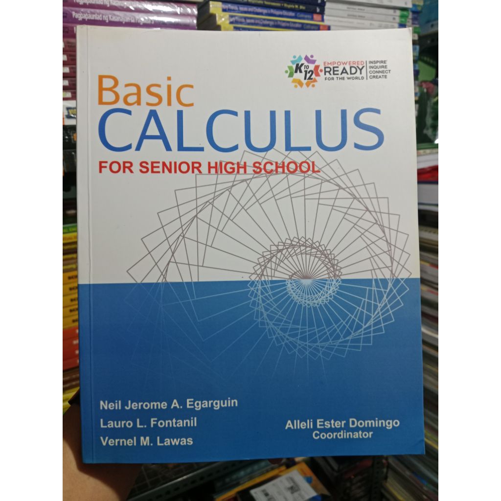BASIC CALCULLUS FOR SENIOR HIGH SCHOOL | Shopee Philippines