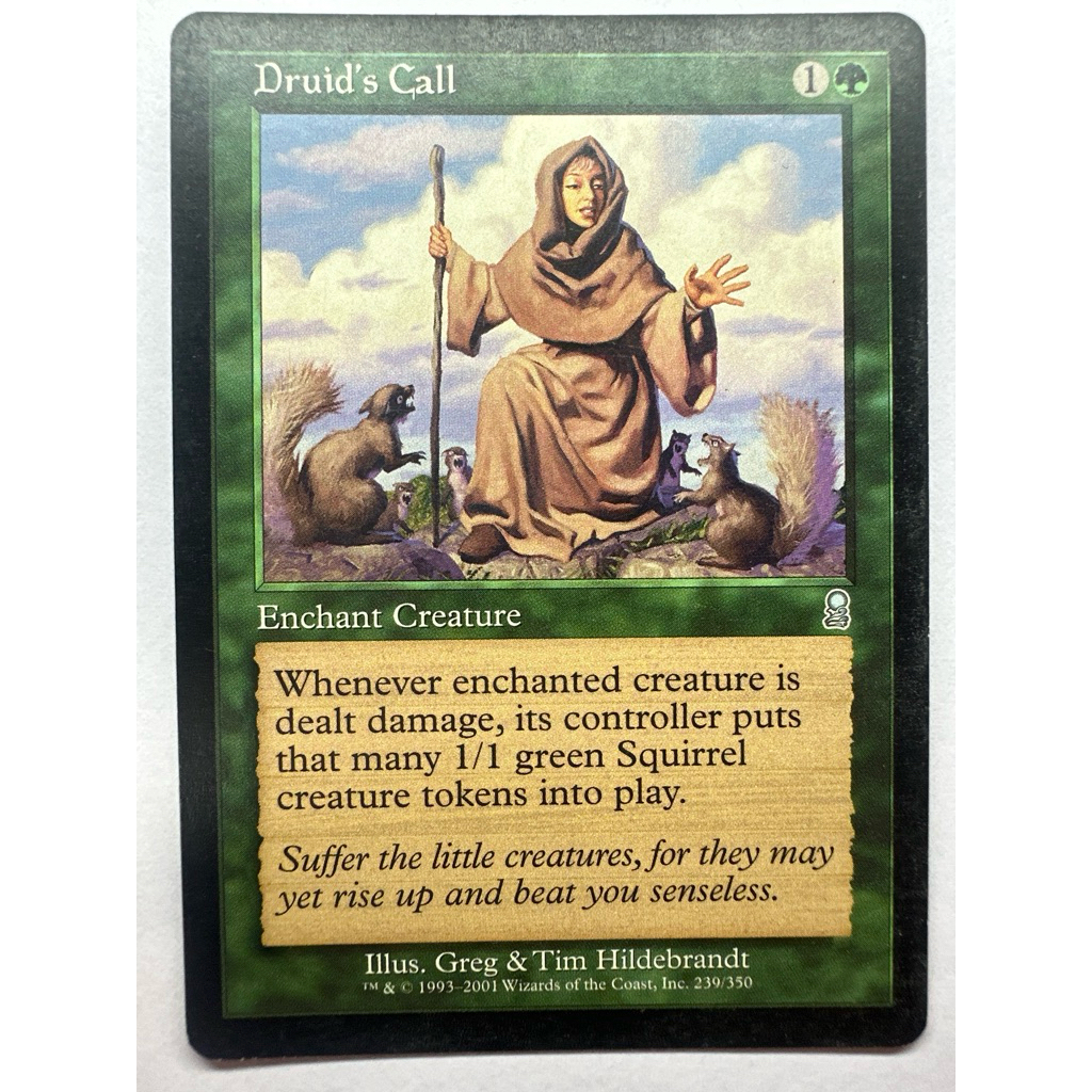 Druid's Call - Magic the Gathering | Shopee Philippines