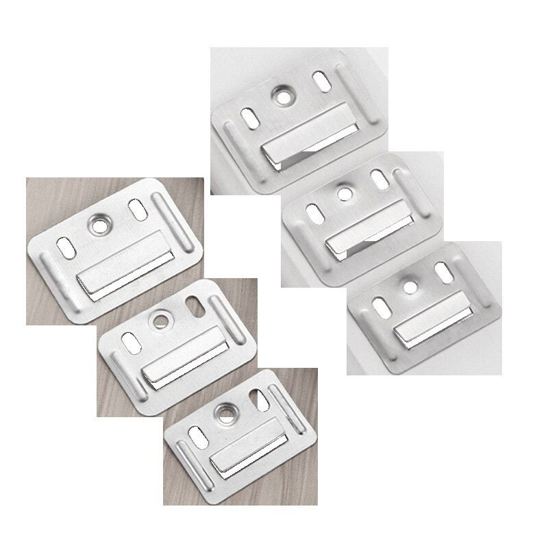 100pcs Stainless Steel Wall Panel Clips, Universal Fasteners for PVC ...