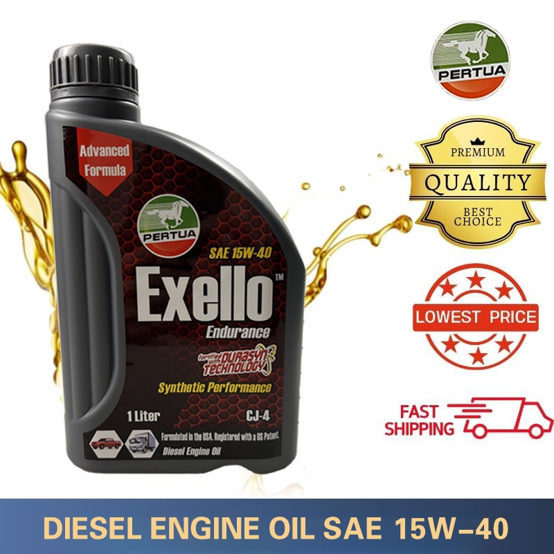 Pertua Exello Endurance 1 liter of high-viscosity fully synthetic ...